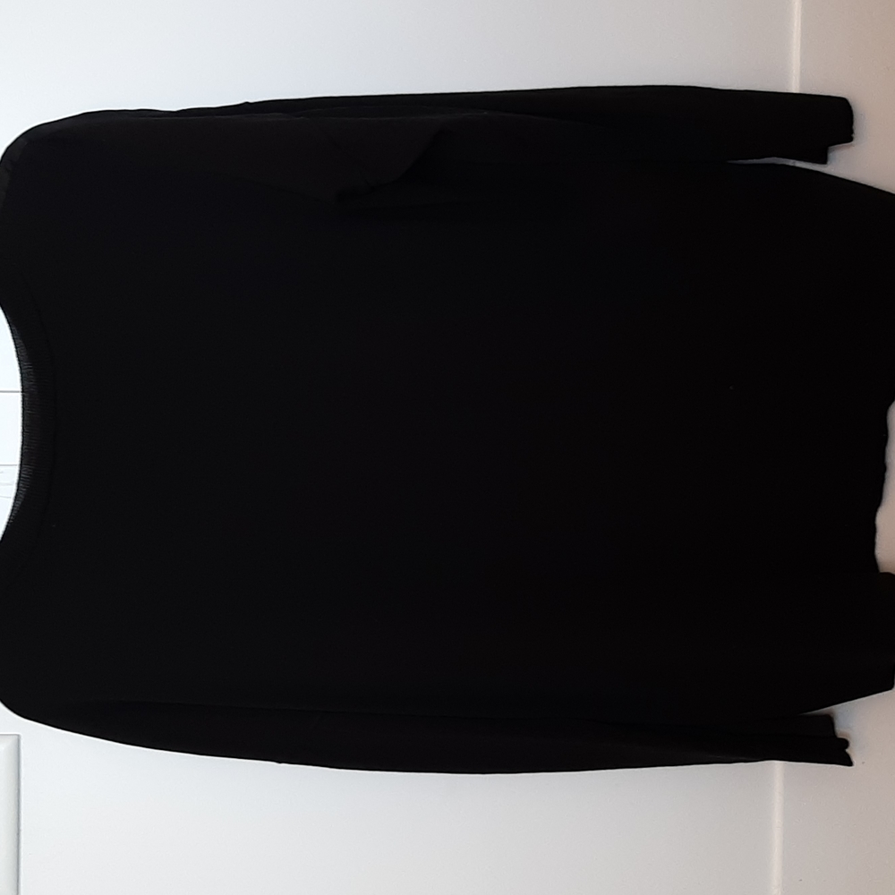 Eileen Fisher silk fabric and knit top - Picture 5 of 6